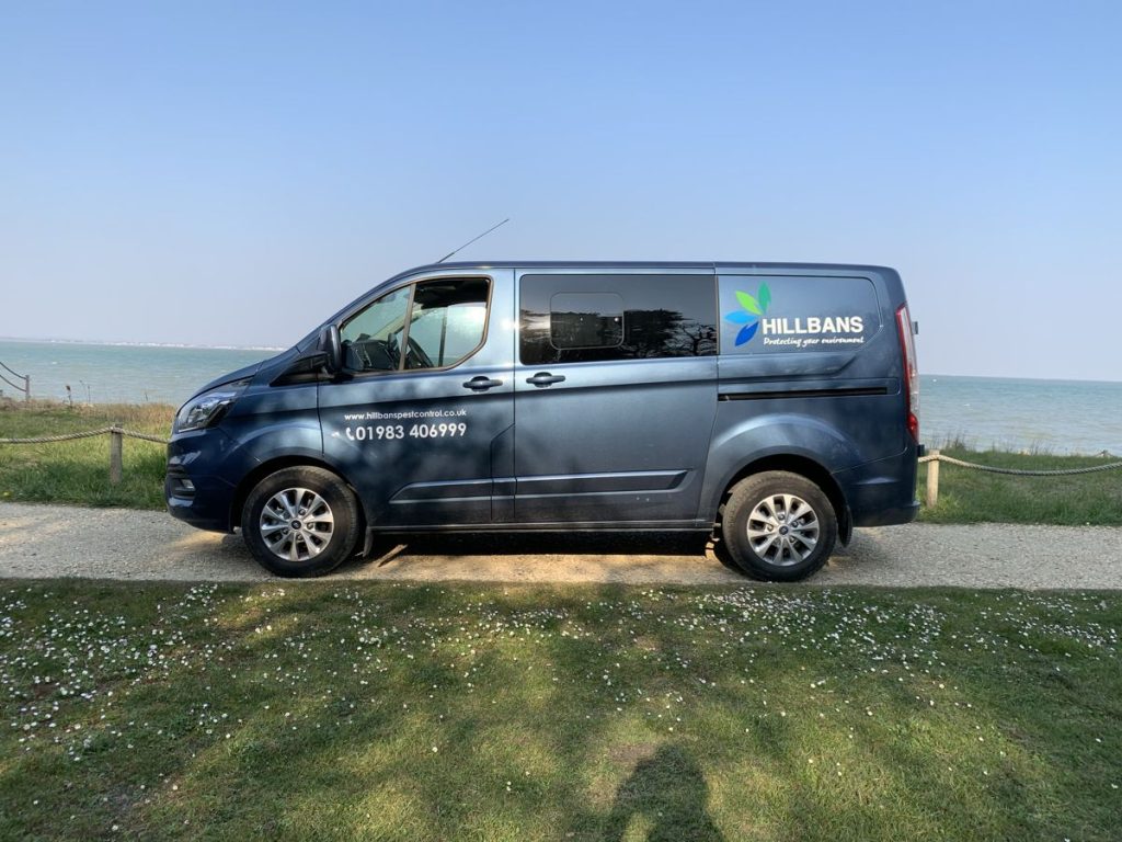 Hillbans Pest Control Van